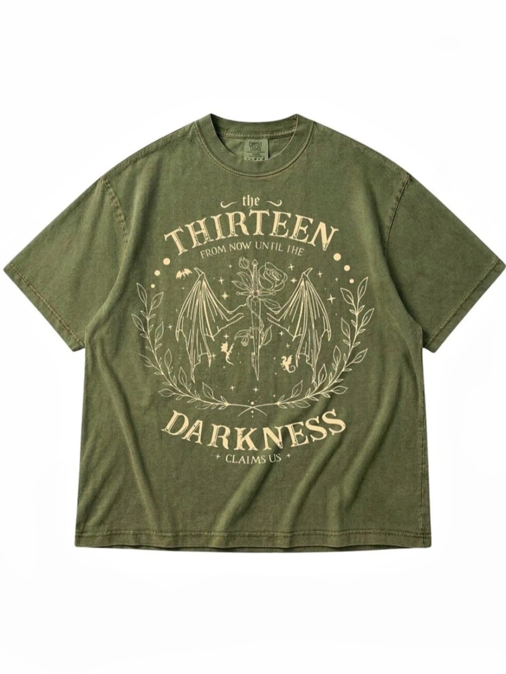 Comfort Colors The Thirteen Throne of Glass Graphic Tee Graphic Short Sleeve Tee